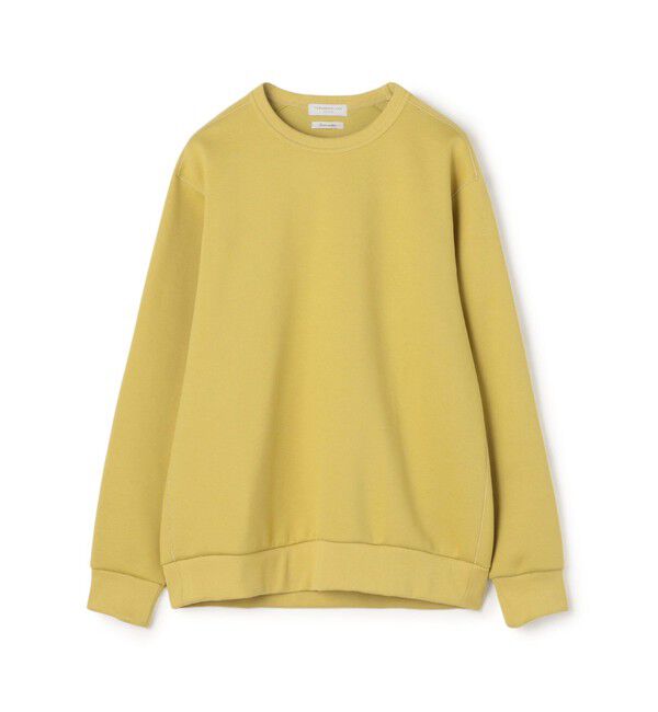 TOMORROWLAND MENS「スビンコットン ダンボール クルーネックスウェット」|スウェット・ジャージ|23 イエロー
