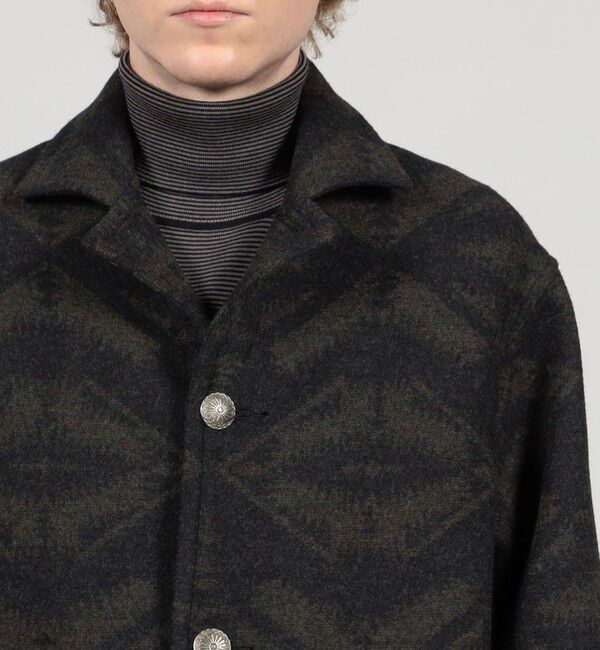 TOMORROWLAND MENS「【別注】PENDLETON ウールブランケット ジャケット」|ブルゾン・スタジャン|