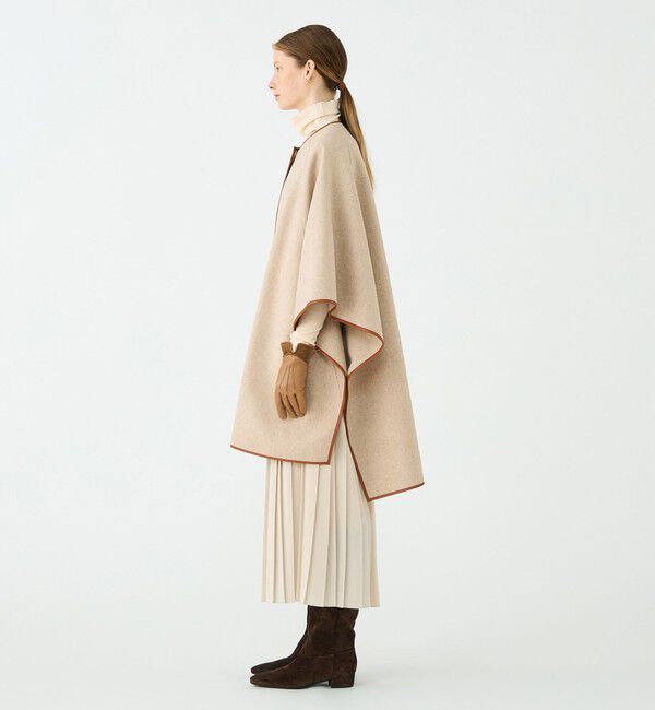 TOMORROWLAND BUYING WEAR「【別注】MACKINTOSH SANQUHAR EX ケープコート」|ノーカラーコート|