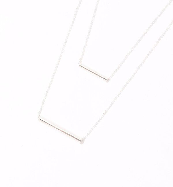 TOMORROWLAND GOODS「NINA&JULES Double Bar ネックレス」|ネックレス|