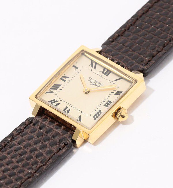 TOMORROWLAND GOODS「【別注】VAGUE WATCH Carre Piece リザードベルト クォーツウォッチ」|腕時計|