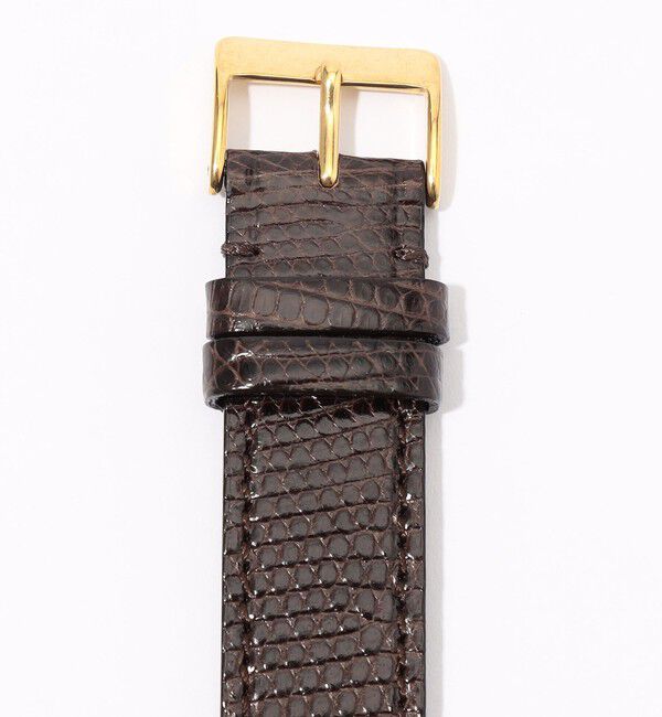 TOMORROWLAND GOODS「【別注】VAGUE WATCH Carre Piece リザードベルト クォーツウォッチ」|腕時計|