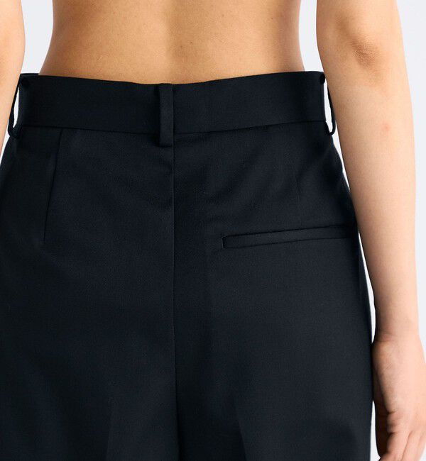 Edition「Super160's ウールツイル 2タックワイドスラックス」|スラックス|