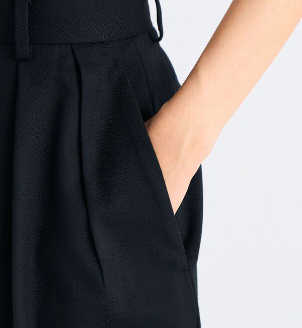 Edition「Super160's ウールツイル 2タックワイドスラックス」|スラックス|