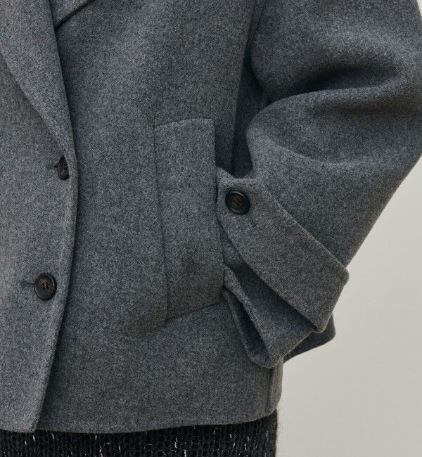 DES PRES「ウールモッサ Pコート」|ピーコート|