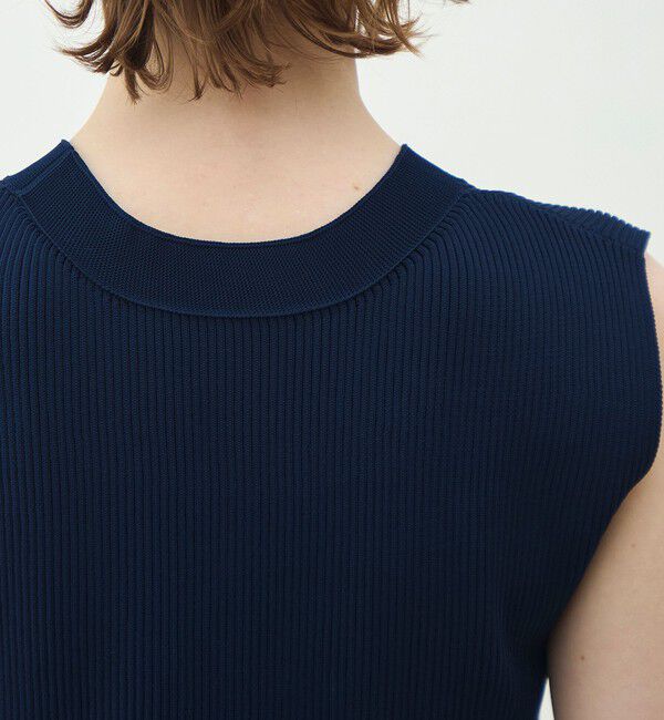 MACPHEE「フォームニット ペプラムベスト」|ベスト・ジレ|