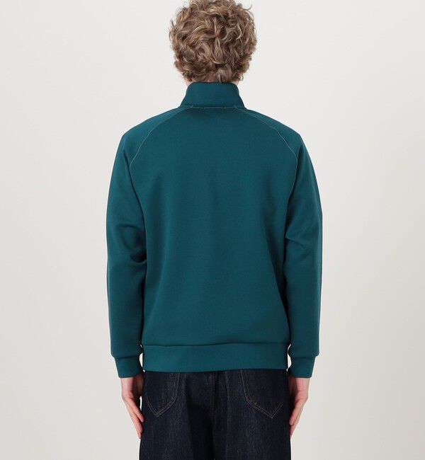 TOMORROWLAND MENS「スビンコットンダンボール ハーフジッププルオーバースウェット」|スウェット・ジャージ|