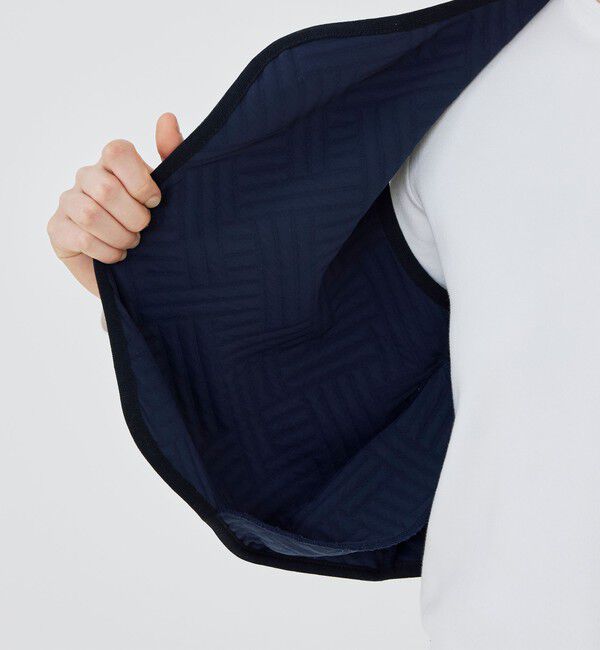 TOMORROWLAND GOODS「【別注】V::room キルティング ショートベスト」|ベスト・ジレ|