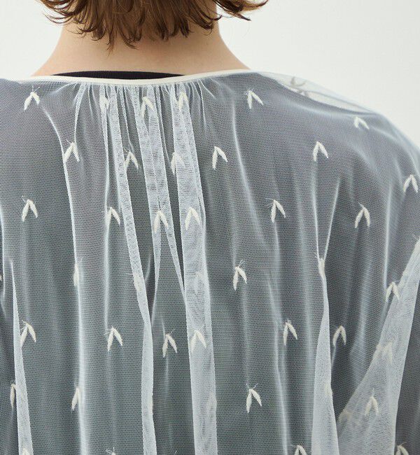 MACPHEE「ビンテージレース キャンディースリーブブラウス」|シャツ・ブラウス|