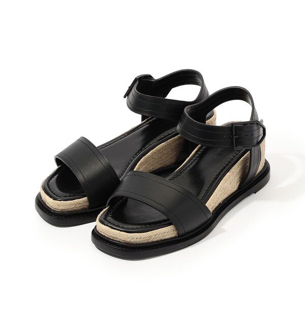 TOMORROWLAND GOODS「PAUL ANDREW SHORE ストラップサンダル」|サンダル|19 ブラック