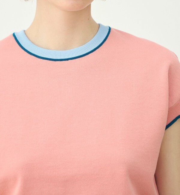 MACPHEE「ドライコットン フレンチスリーブプルオーバー」|ニット・セーター|