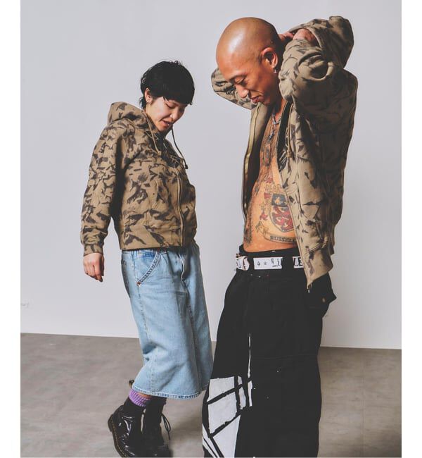 JOINT WORKS「Little Willow / リトルウィロー 別注 HEART SPIDER ZIP HOODIE」|パーカー|