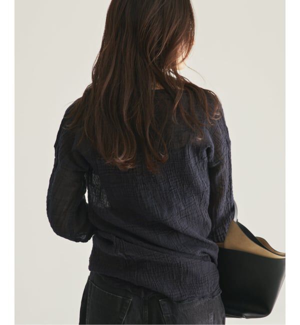 Plage「《WEB限定追加》LES ATELIERS FRANCAIS DE CONFECTION 別注 T-ブラウス」|シャツ・ブラウス|