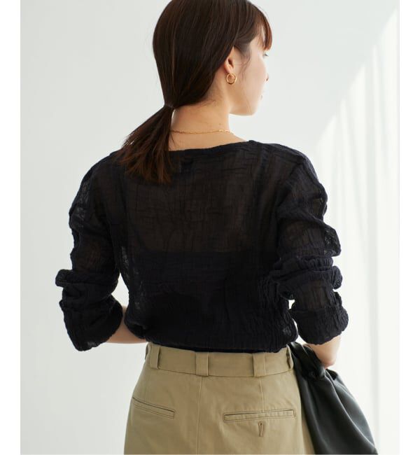 Plage「《WEB限定追加》LES ATELIERS FRANCAIS DE CONFECTION 別注 T-ブラウス」|シャツ・ブラウス|
