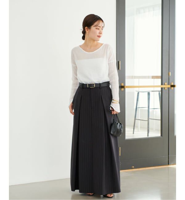 Plage「《WEB限定追加》LES ATELIERS FRANCAIS DE CONFECTION 別注 T-ブラウス」|シャツ・ブラウス|