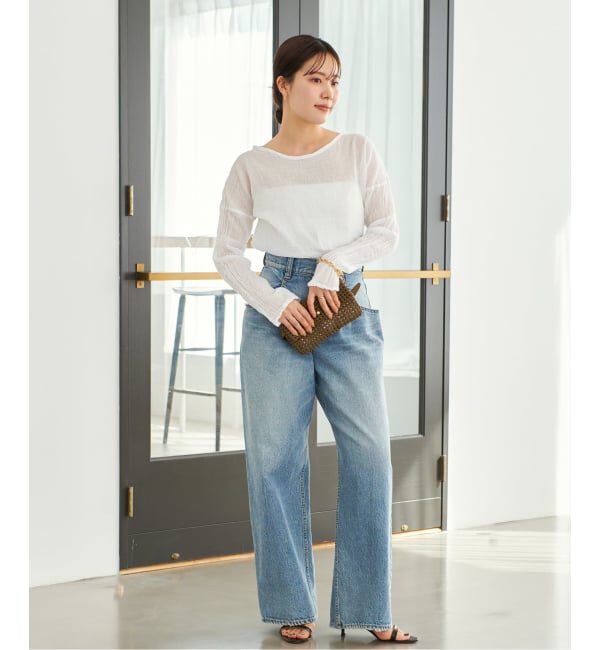 Plage「《WEB限定追加》LES ATELIERS FRANCAIS DE CONFECTION 別注 T-ブラウス」|シャツ・ブラウス|