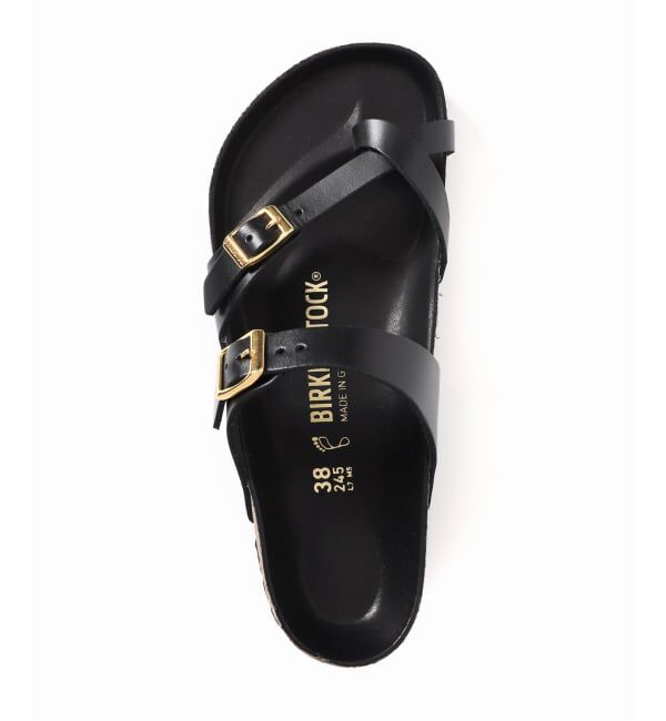 Plage「《予約》BIRKENSTOCK / ビルケンシュトック Mayari LENA Amalfi Black HEX サンダル」|サンダル|