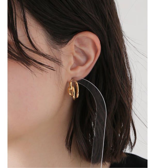 IENA「BAR Jewellery/バージュエリー UNRAVEL PIERCE ピアス(両耳)」|ピアス|