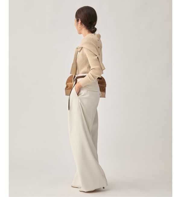 VERMEIL par iena「SLOWOOL Vネック プルオーバー」|ニット・セーター|