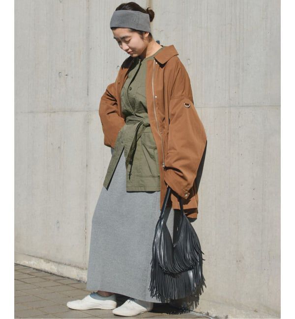 SLOBE IENA「《追加》ノーカラーサファリブルゾン」|その他|