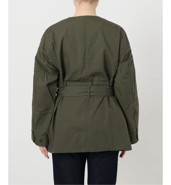 SLOBE IENA「《追加》ノーカラーサファリブルゾン」|その他|