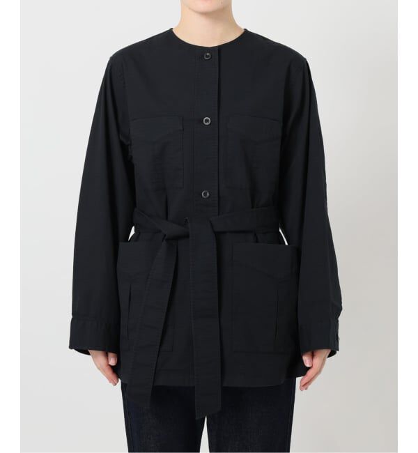 SLOBE IENA「《追加》ノーカラーサファリブルゾン」|その他|