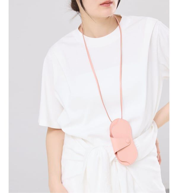 IENA「【一部店舗限定】JANE SMITH/ジェーンスミス GLASSES NL ネックレス 26SAC-403S」|その他|ピンク