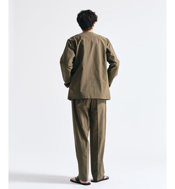 417 EDIFICE「【FREE MOTION】 カーディガンジャケット」|ノーカラージャケット|