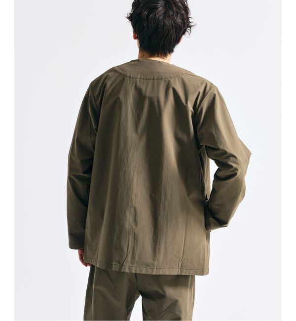 417 EDIFICE「【FREE MOTION】 カーディガンジャケット」|ノーカラージャケット|