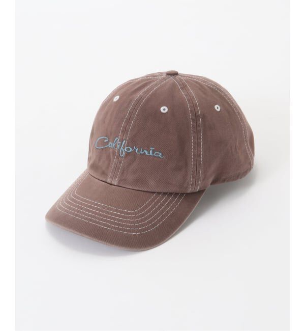 PULP「ERL / イーアールエル UNISEX CALIFORNIA CAP WOVEN」|キャップ・キャスケット|ブラウン