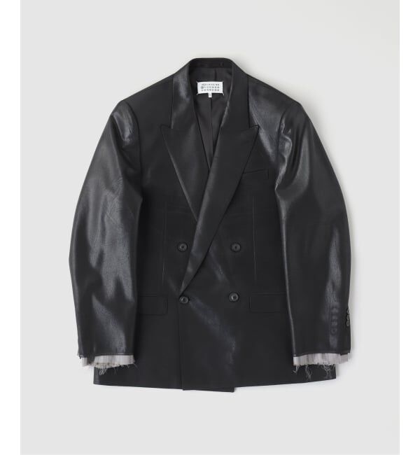 EDIFICE「MAISON MARGIELA(メゾン マルジェラ) Faded Wool Double ジャケット」|その他|ブラック