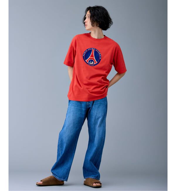 Paris Saint-Germain「《予約》【Paris Saint-Germain 】 JP Classic Flock Logo Tee 2」|Tシャツ・カットソー|