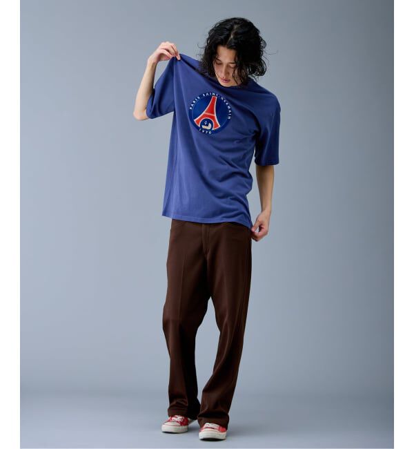 Paris Saint-Germain「《予約》【Paris Saint-Germain 】 JP Classic Flock Logo Tee 2」|Tシャツ・カットソー|