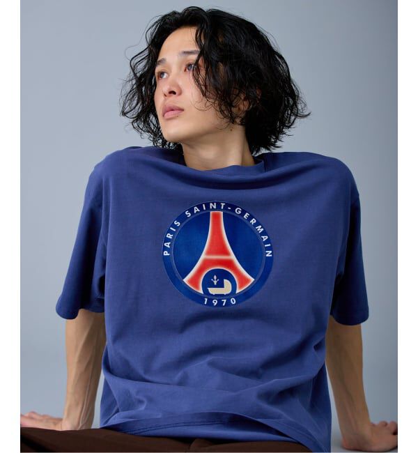 Paris Saint-Germain「《予約》【Paris Saint-Germain 】 JP Classic Flock Logo Tee 2」|Tシャツ・カットソー|
