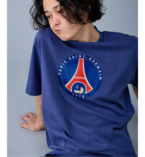 Paris Saint-Germain「《予約》【Paris Saint-Germain 】 JP Classic Flock Logo Tee 2」|Tシャツ・カットソー|