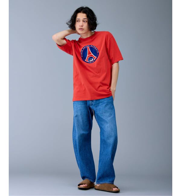 Paris Saint-Germain「《予約》【Paris Saint-Germain 】 JP Classic Flock Logo Tee 2」|Tシャツ・カットソー|