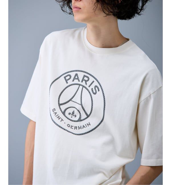 Paris Saint-Germain「《予約》【Paris Saint-Germain / パリ・サン＝ジェルマン】 JP RIVET TEE」|Tシャツ・カットソー|ホワイト