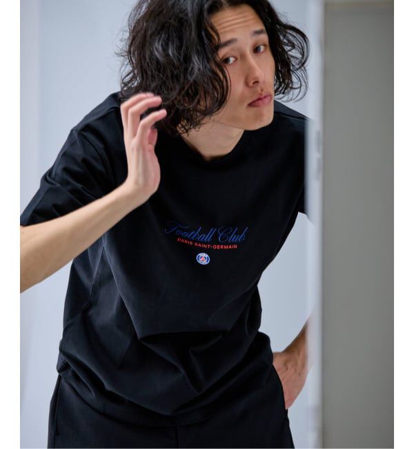 Paris Saint-Germain「《予約》【Paris Saint-Germain / パリ・サン＝ジェルマン】 JP Heart of Paris Tee」|Tシャツ・カットソー|ブラック
