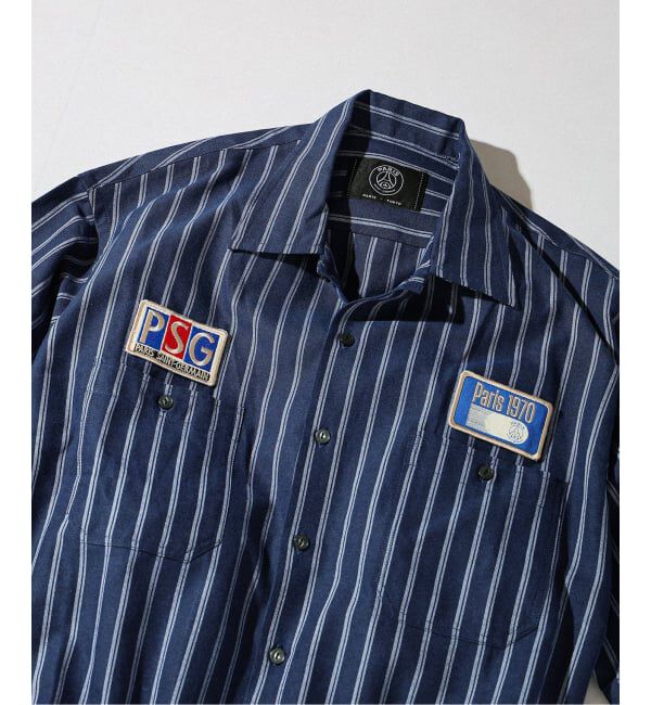 Paris Saint-Germain「《予約》【Paris Saint-Germain / パリ・サン＝ジェルマン】 JP 1970 Stripe Shirt」|シャツ・ブラウス|