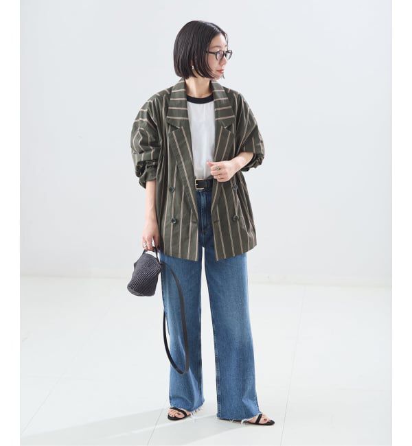 journal standard L'essage「《セットアップ可》リノリオグログラン ダブルジャケット」|テーラードジャケット|