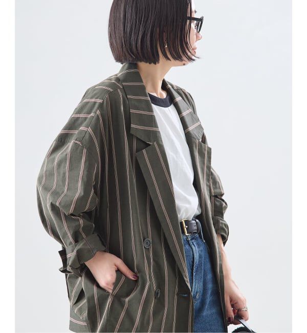 journal standard L'essage「《セットアップ可》リノリオグログラン ダブルジャケット」|テーラードジャケット|