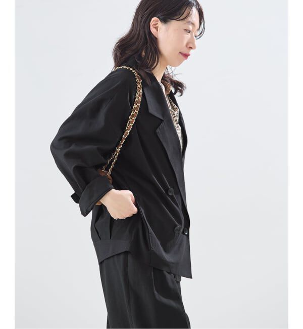 journal standard L'essage「《セットアップ可》リノリオグログラン ダブルジャケット」|テーラードジャケット|