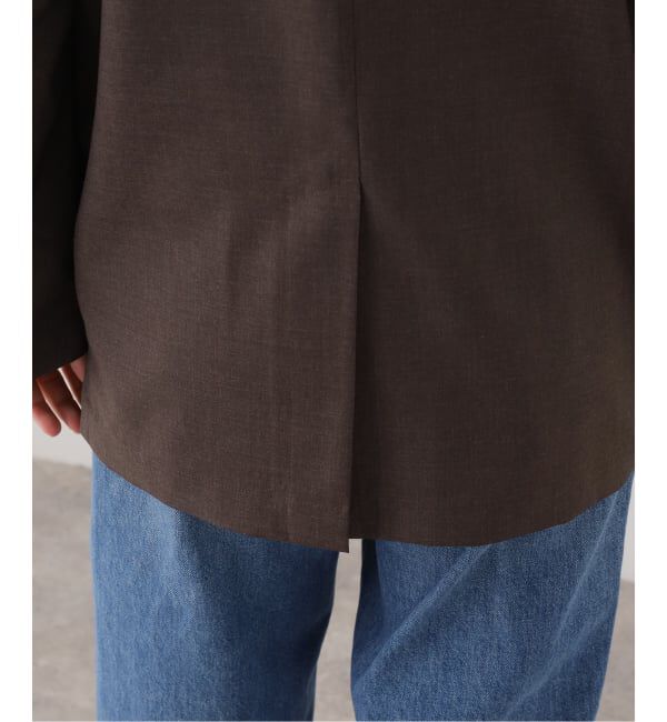 journal standard L'essage「【JANE SMITH/ジェーンスミス】WASHABLE WOOL TROPICAL OVERSI：ジャケット」|テーラードジャケット|