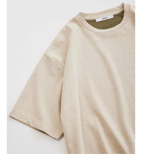 JOURNAL STANDARD relume「《予約》コントラスト クルーネック Tシャツ」|Tシャツ・カットソー|