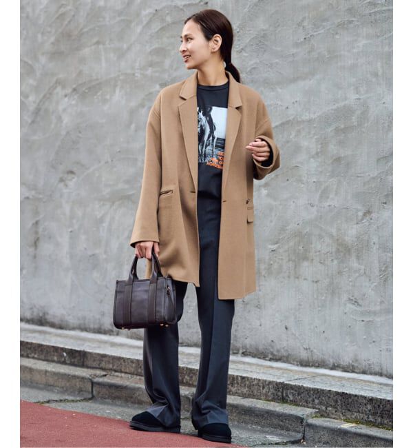 FRAMeWORK「ホースフォトロングTシャツ」|Tシャツ・カットソー|