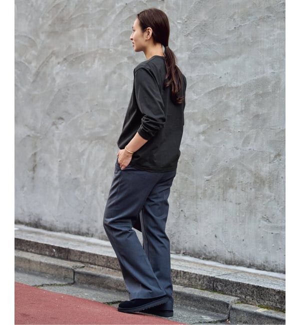 FRAMeWORK「ホースフォトロングTシャツ」|Tシャツ・カットソー|