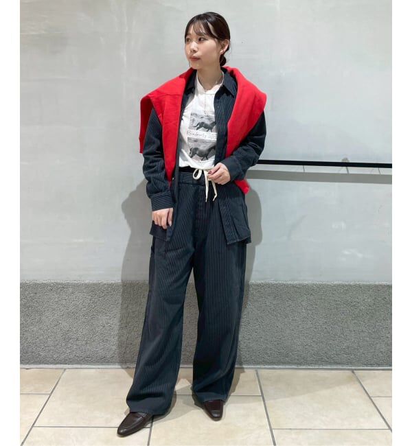 FRAMeWORK「ホースフォトロングTシャツ」|Tシャツ・カットソー|