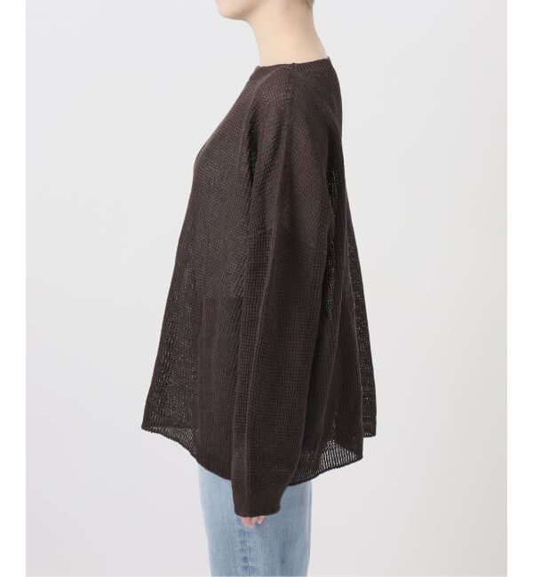 Spick and Span「コットンリネンギマリンクスルーズプルオーバー」|ニット・セーター|