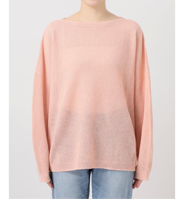 Spick and Span「コットンリネンギマリンクスルーズプルオーバー」|ニット・セーター|