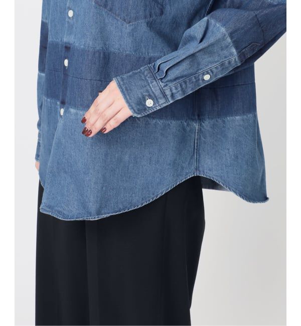 Glyph「《一部店舗+WEB限定》Glyph Garment Wash Denim Shirts」|シャツ・ブラウス|
